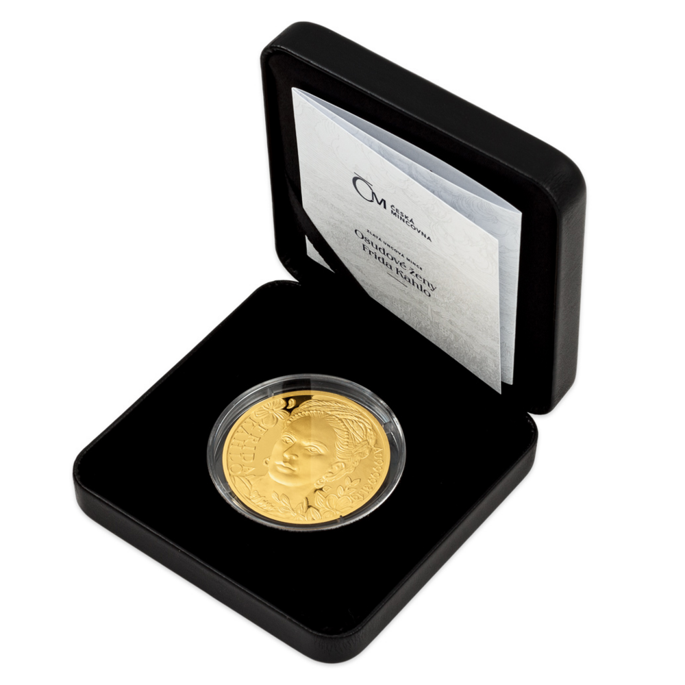 Gold Coin Femme fatale Frida Kahlo 1 Oz 2023 proof