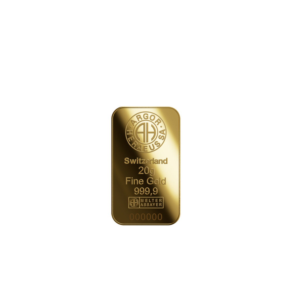 Argor Heraeus Investment Gold Bar 20g