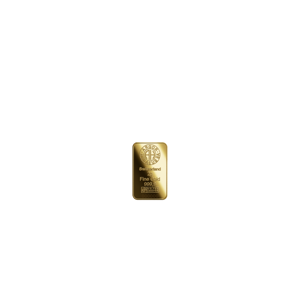 Argor Heraeus Investment Gold Bar 2g