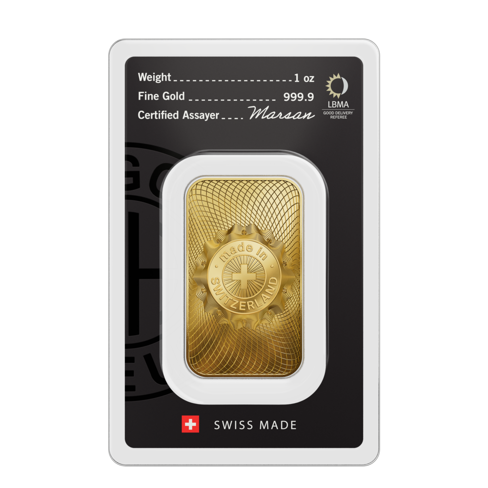 Argor Heraeus Investment Gold Bar 31.1g