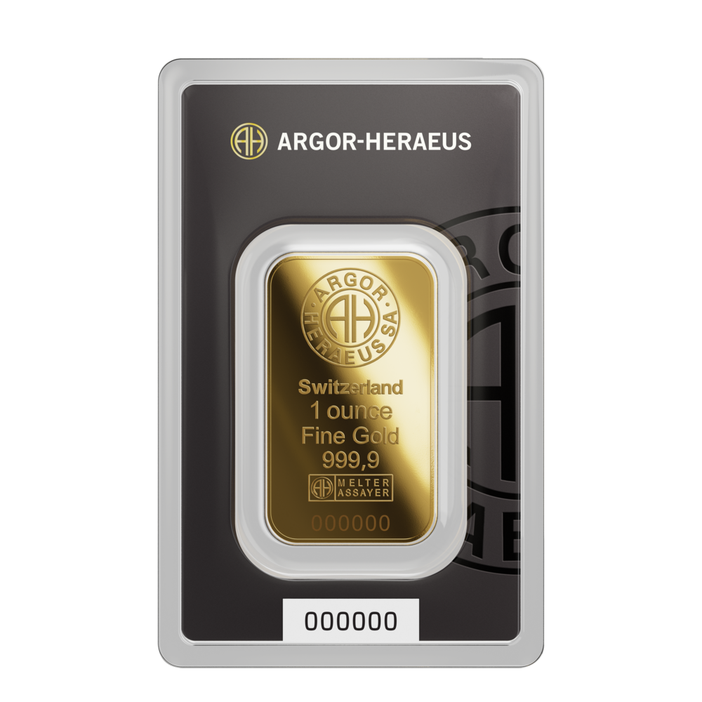 Argor Heraeus Investment Gold Bar 31.1g