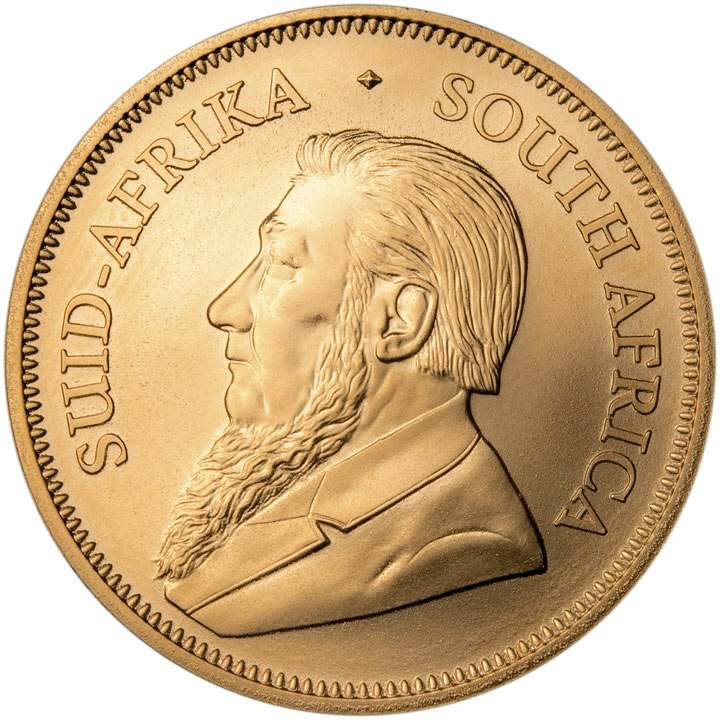 1 Oz Krugerrand Gold Coin