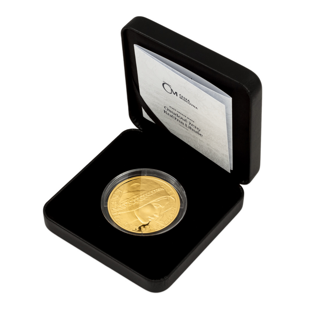 Gold Coin Femme fatale Princess Libuše 1 Oz 2024 proof