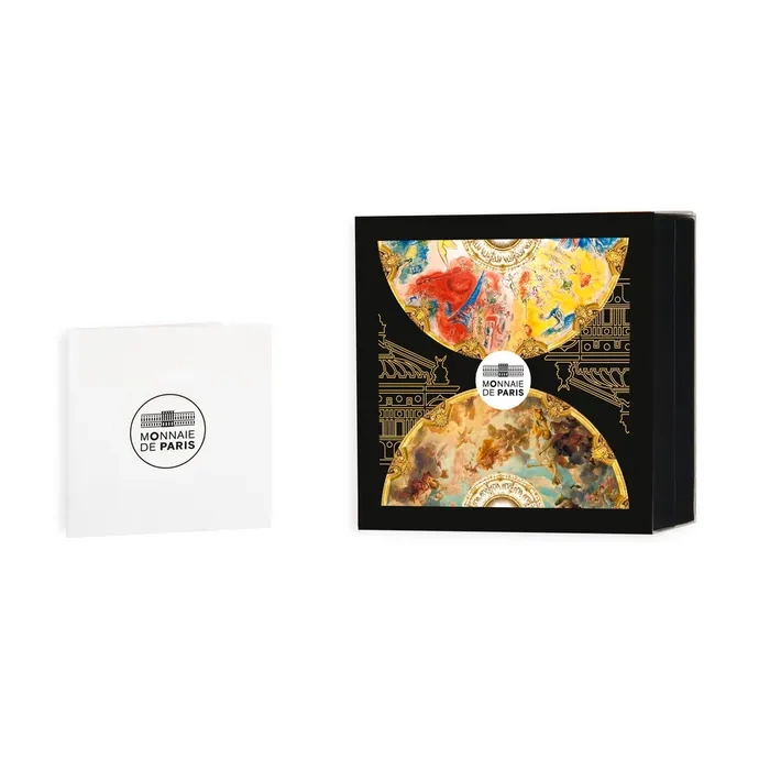 Ceilings of the Palais Garnier 50€ 1/4oz Gold Coin - Proof quality yeardate 2025