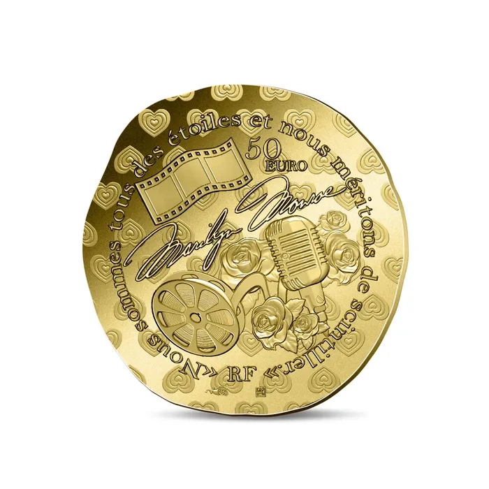 Marilyn Monroe Gold Coin, 2026 Edition -  Historical Quality