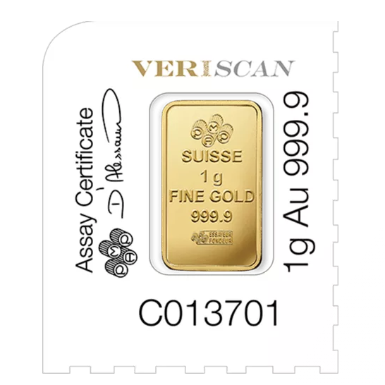 Pamp Fortuna Investment gold bar MULTIGRAM 25 g