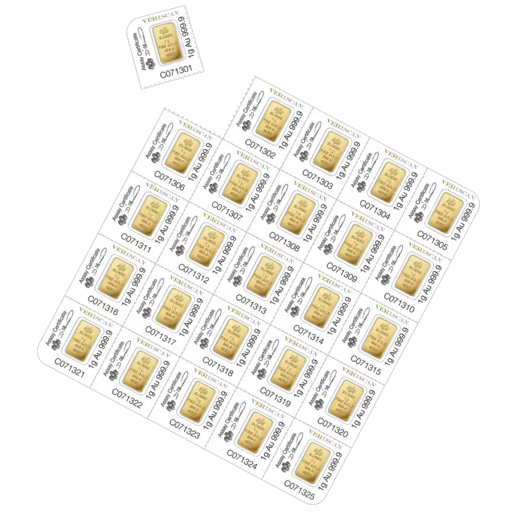 Pamp Fortuna Investment gold bar MULTIGRAM 25 g