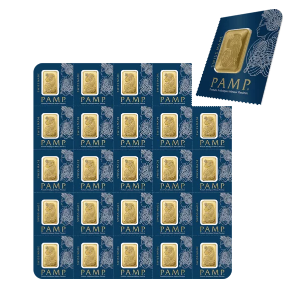Pamp Fortuna Investment gold bar MULTIGRAM 25 g