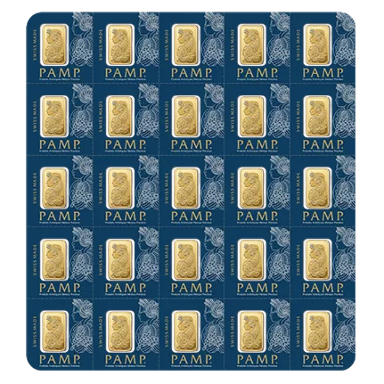 Pamp Fortuna Investment gold bar MULTIGRAM 25 g