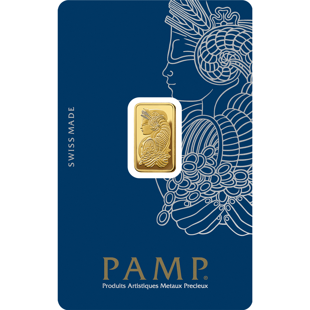 Pamp Fortuna Investment gold bar 2.5 g