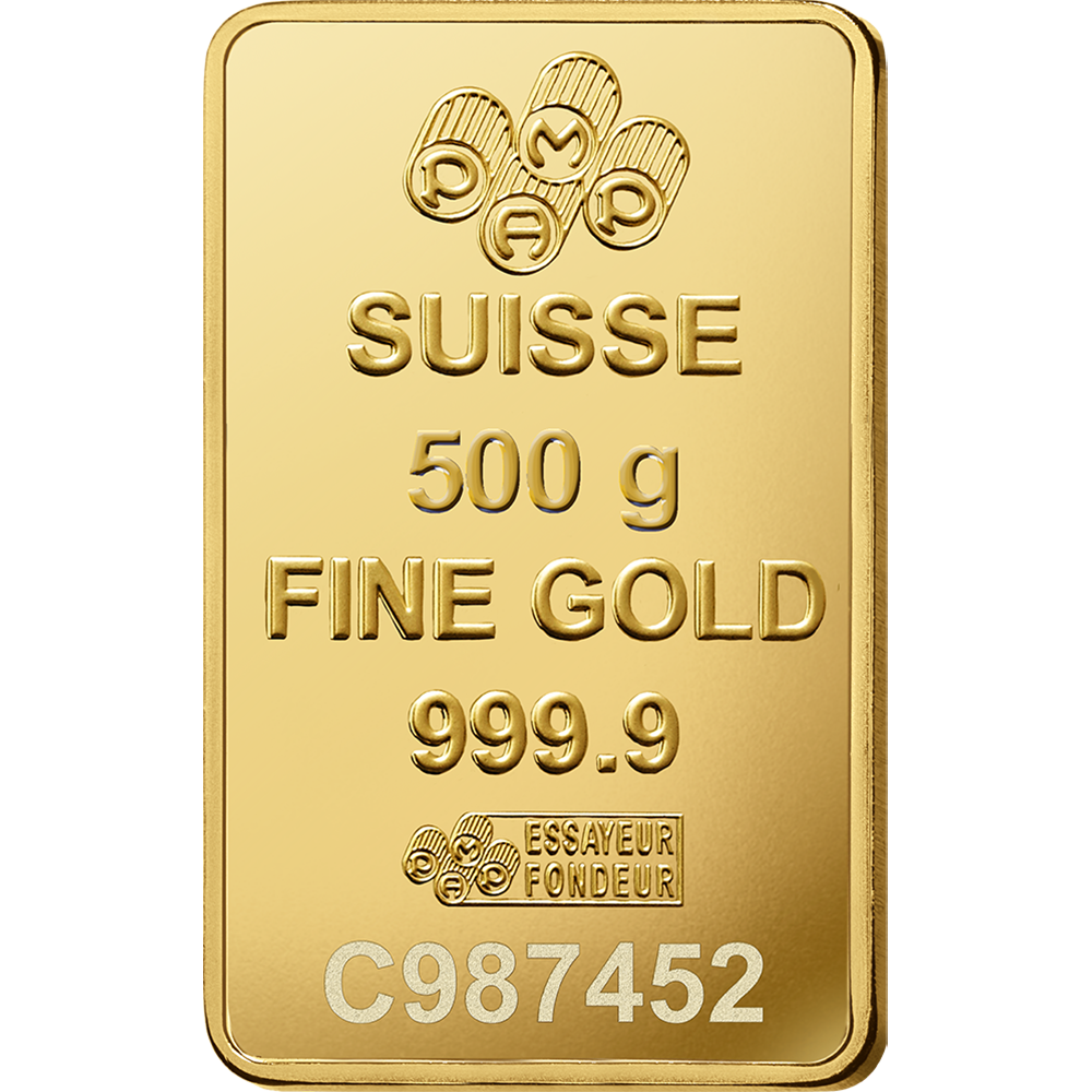 Pamp Fortuna Investment Goldbarren 500g