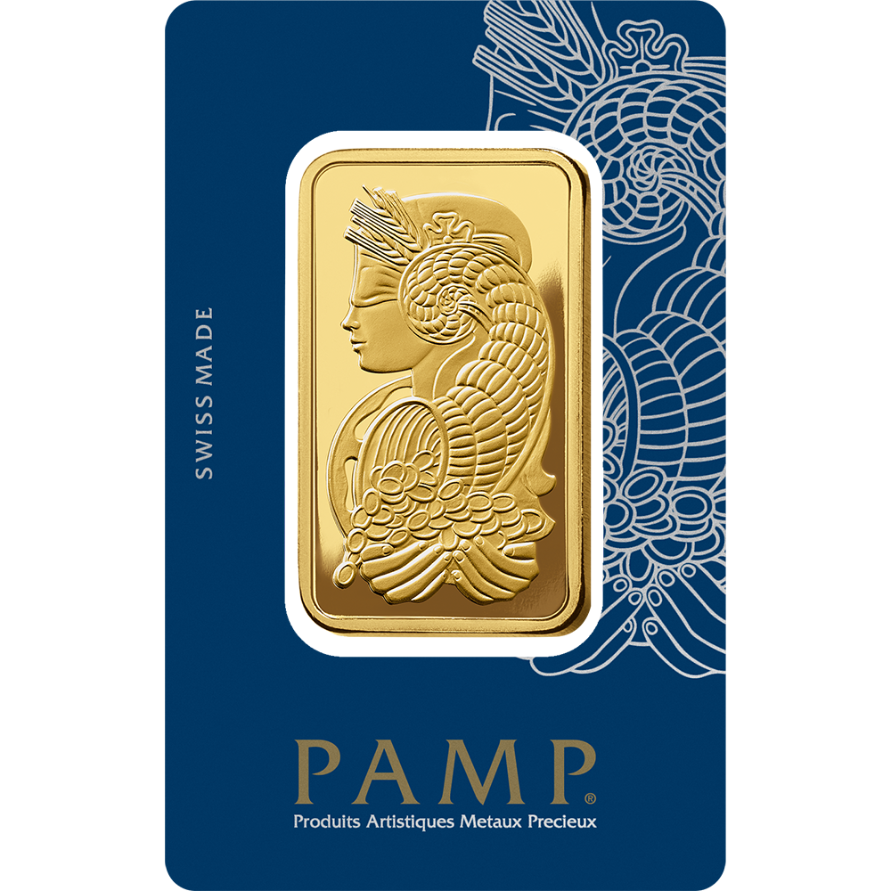 Pamp Fortuna Investiční zlatý slitek 50g