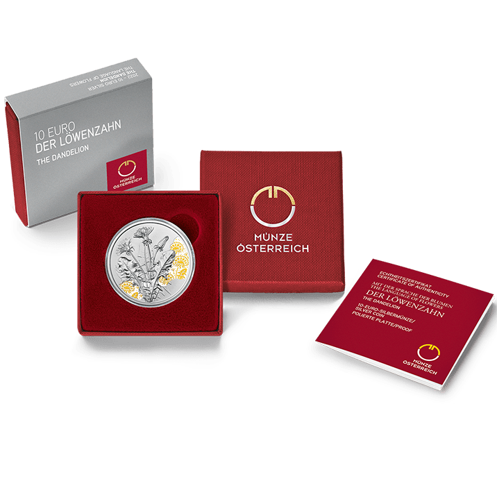 Dandelion Silver Coin 1/2 oz Proof 2022
