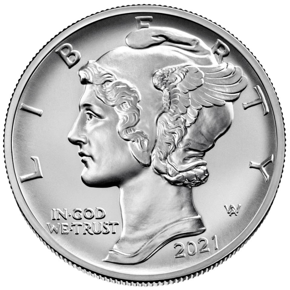 2021 American Eagle 1 Unze Palladiummünze