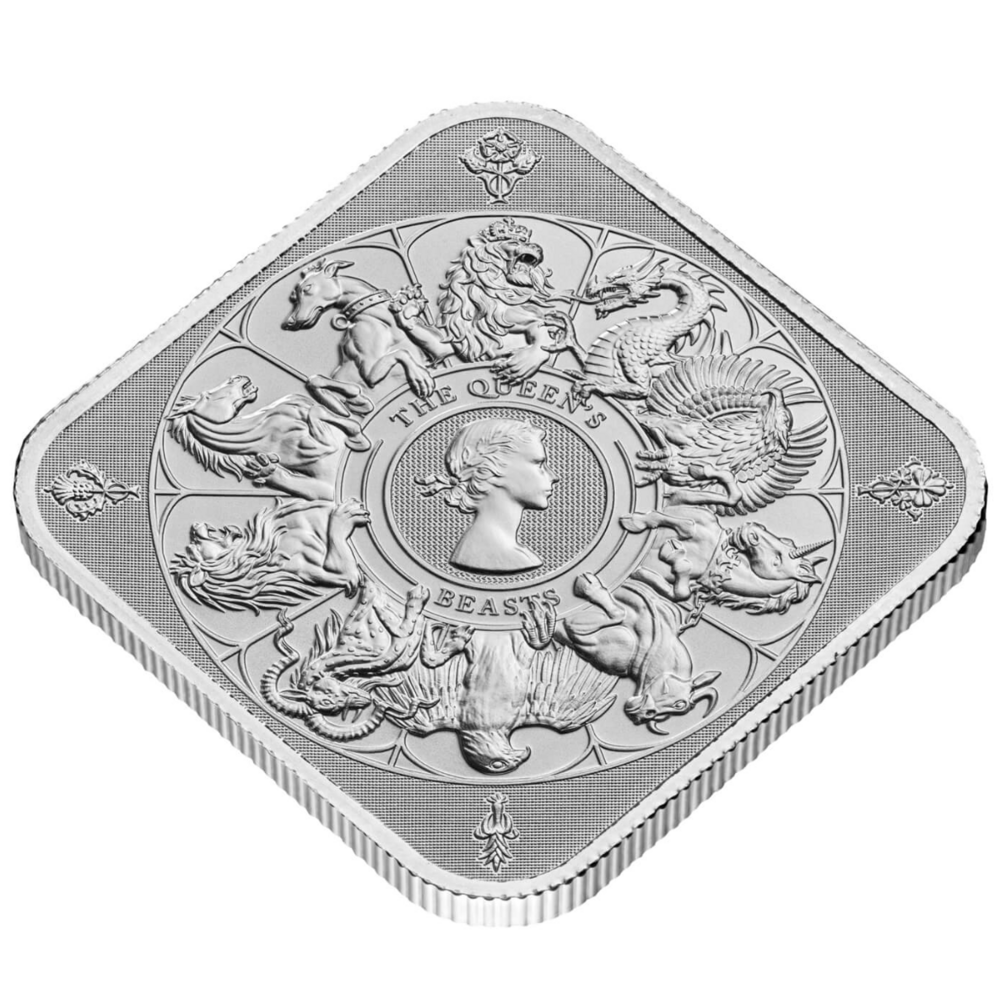 Silberbarren „The Queen’s Beasts“ 1 Oz