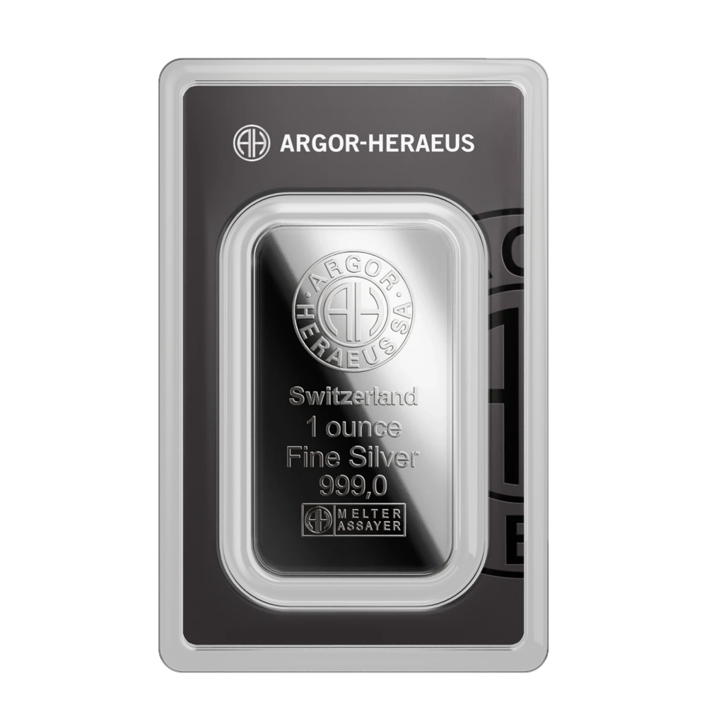 Argor Heraeus Investment-Silberbarren 31,1 g