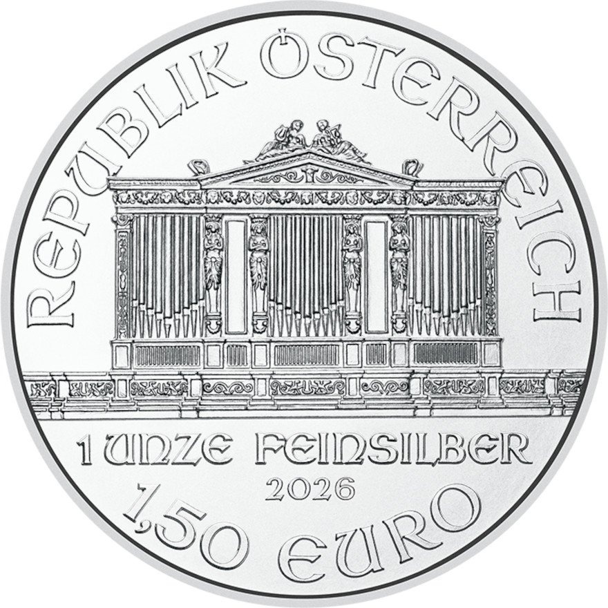 Silbermünze Wiener Philharmoniker 1 Oz 2026