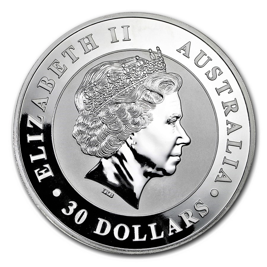 Australian Silver Kookaburra Coin 1 kg - 2012
