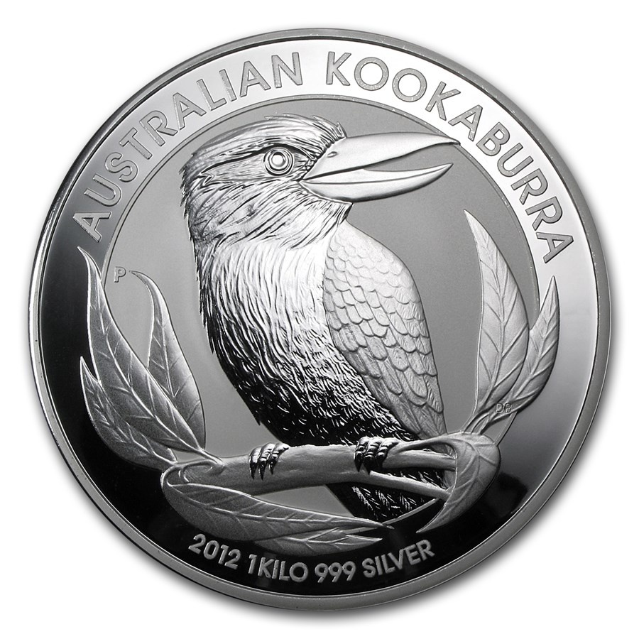Australian Silver Kookaburra Coin 1 kg - 2012