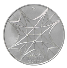 Silver coin 200 CZK Consecration of the Chapel of St. Wenceslas 650th anniversary 2017 Proof