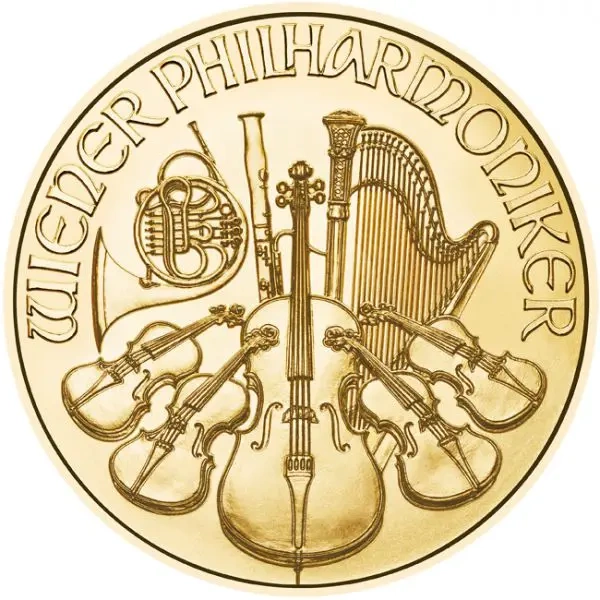 Wiener Philharmoniker 1/4 Oz 2026 Gold Coin