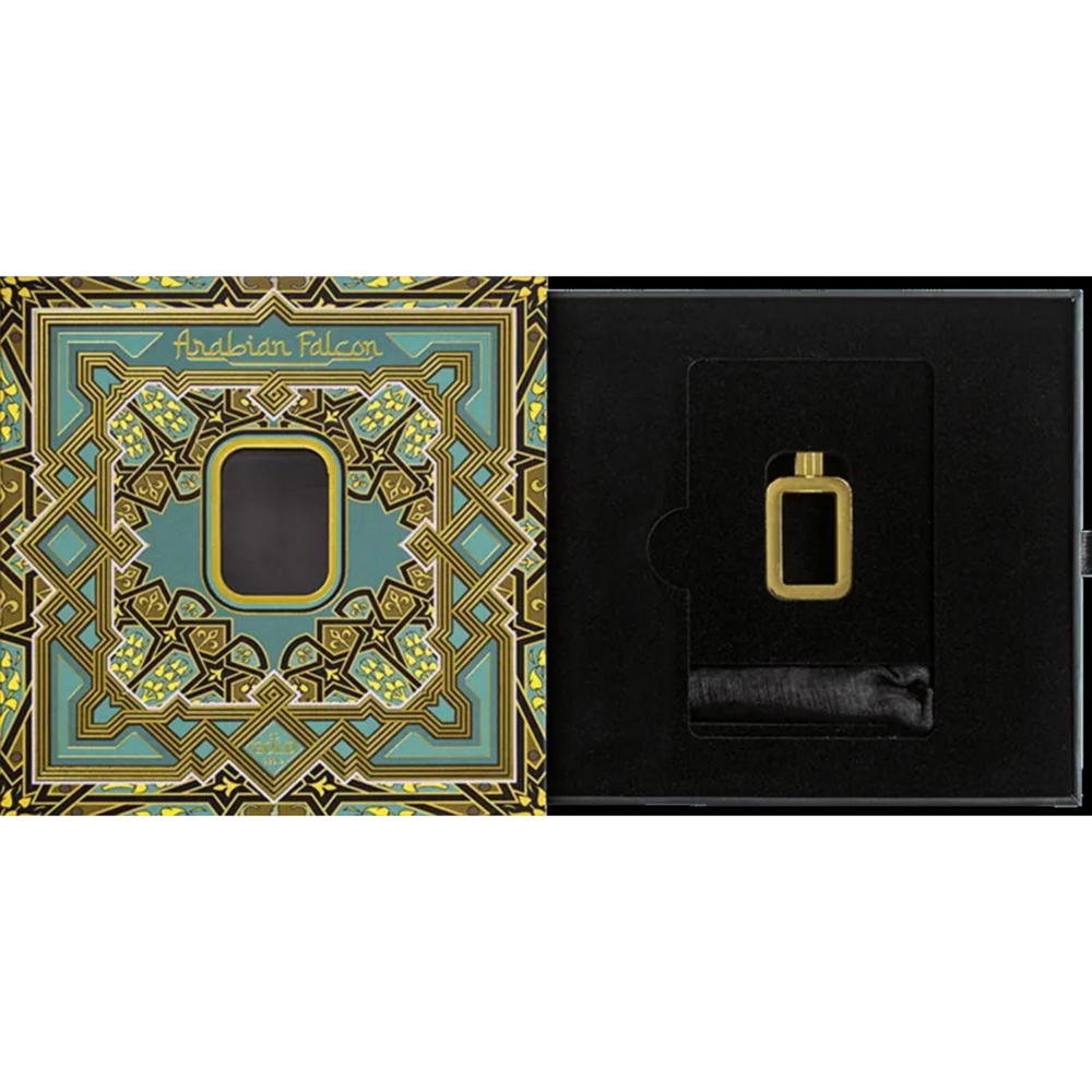 Investment-Goldbarren 5 g Pamp Fortuna – Arabischer Falke mit Rahmen