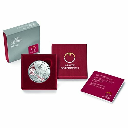 Stříbrná mince Růže 1/2 Oz Proof 2021