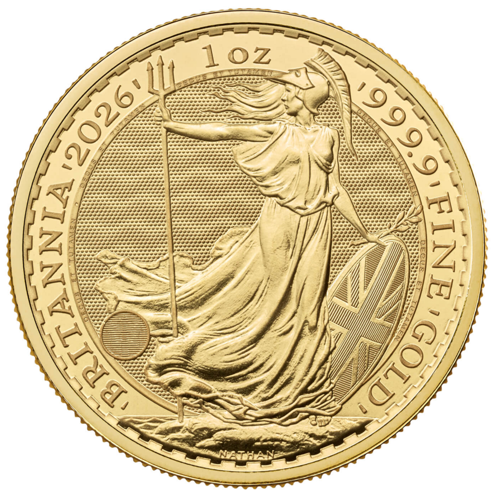 Britannia 2026 1oz Gold Bullion Coin