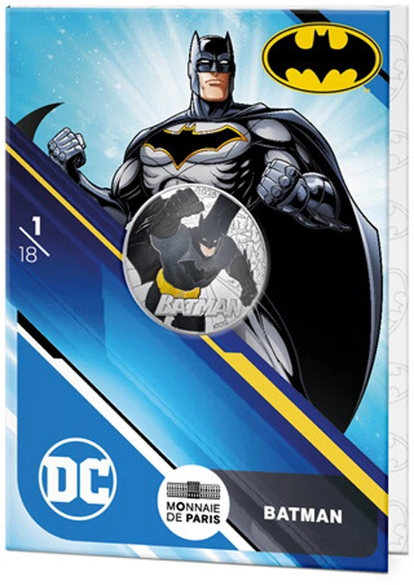 Stříbrná mince Batman 13g 2025 Coloured