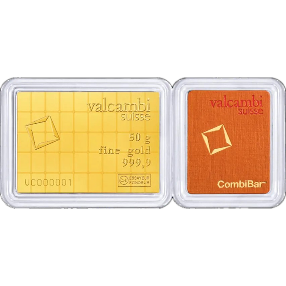 50 x 1 g CombiBar® | Gold | Valcambi