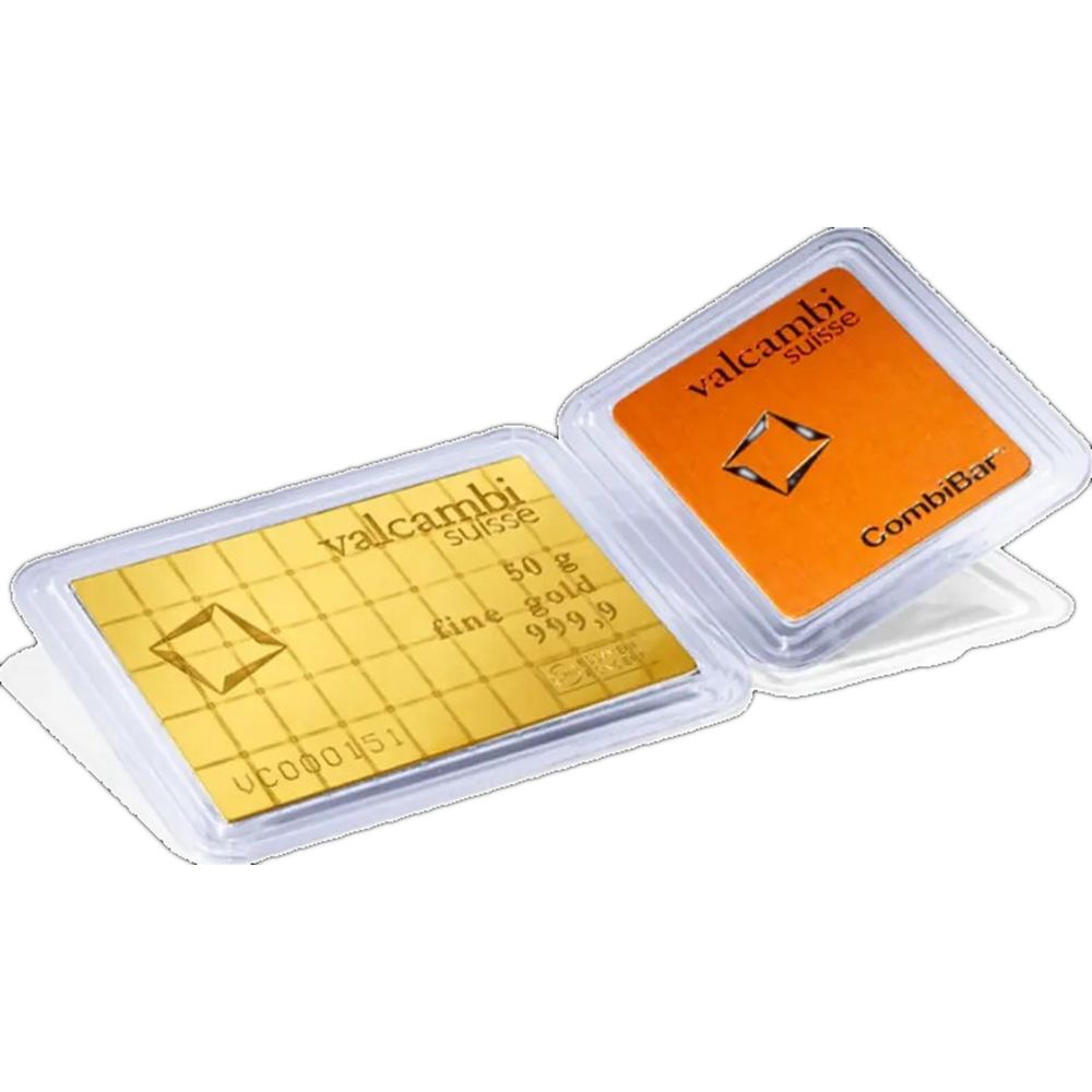50 x 1 g CombiBar® | Gold | Valcambi