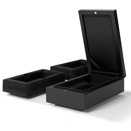 Volterra case for 1 silver bar in blister pack - 1kg, tall format, black