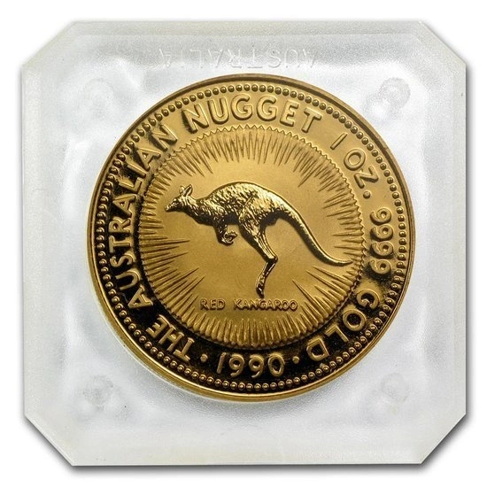 Zlatá mince Australian Nugget 1 Oz 1990