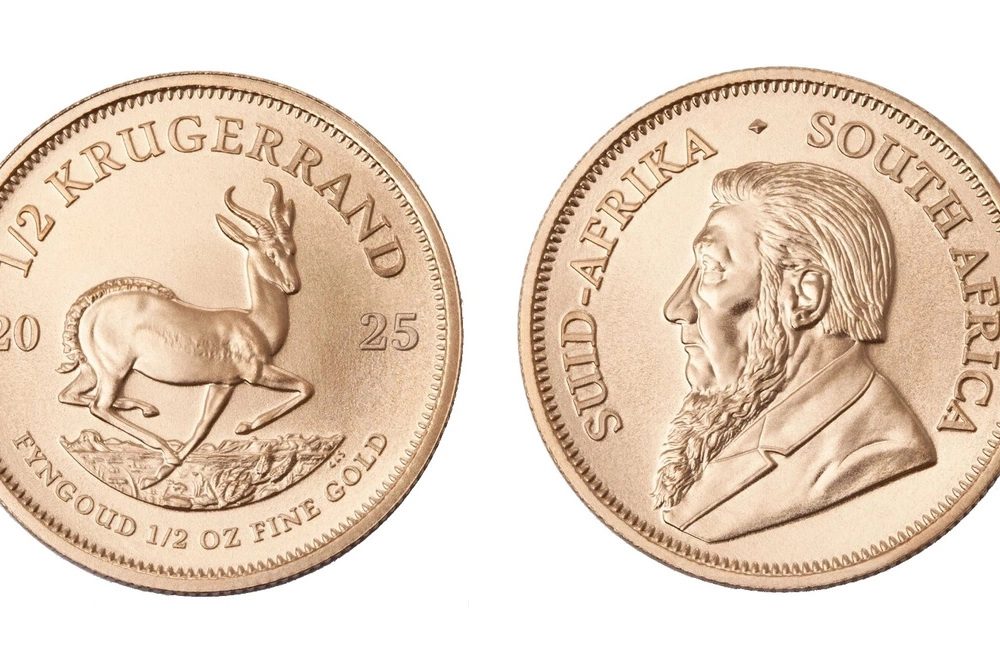 Krugerrand 1/2 Oz 2025 Gold Coin