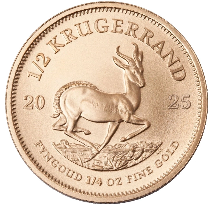 Krugerrand 1/4 Oz 2025 Gold Coin