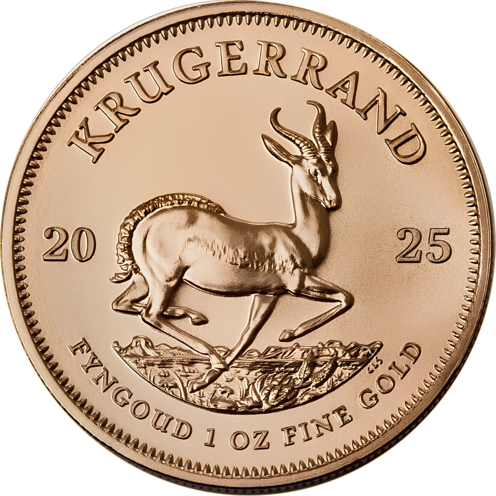Krugerrand 1 Oz 2025 Gold Coin