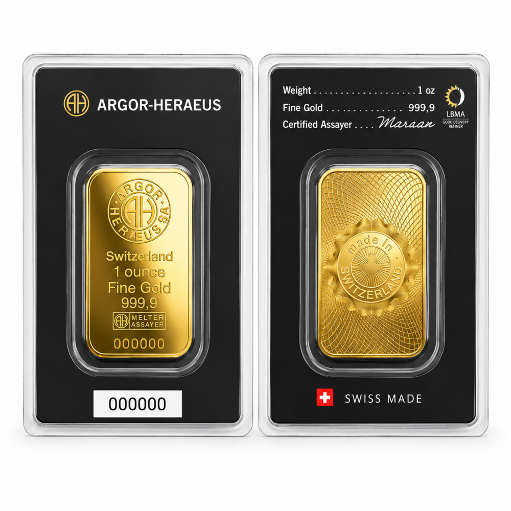 Argor Heraeus Investment Gold Bar 31.1g