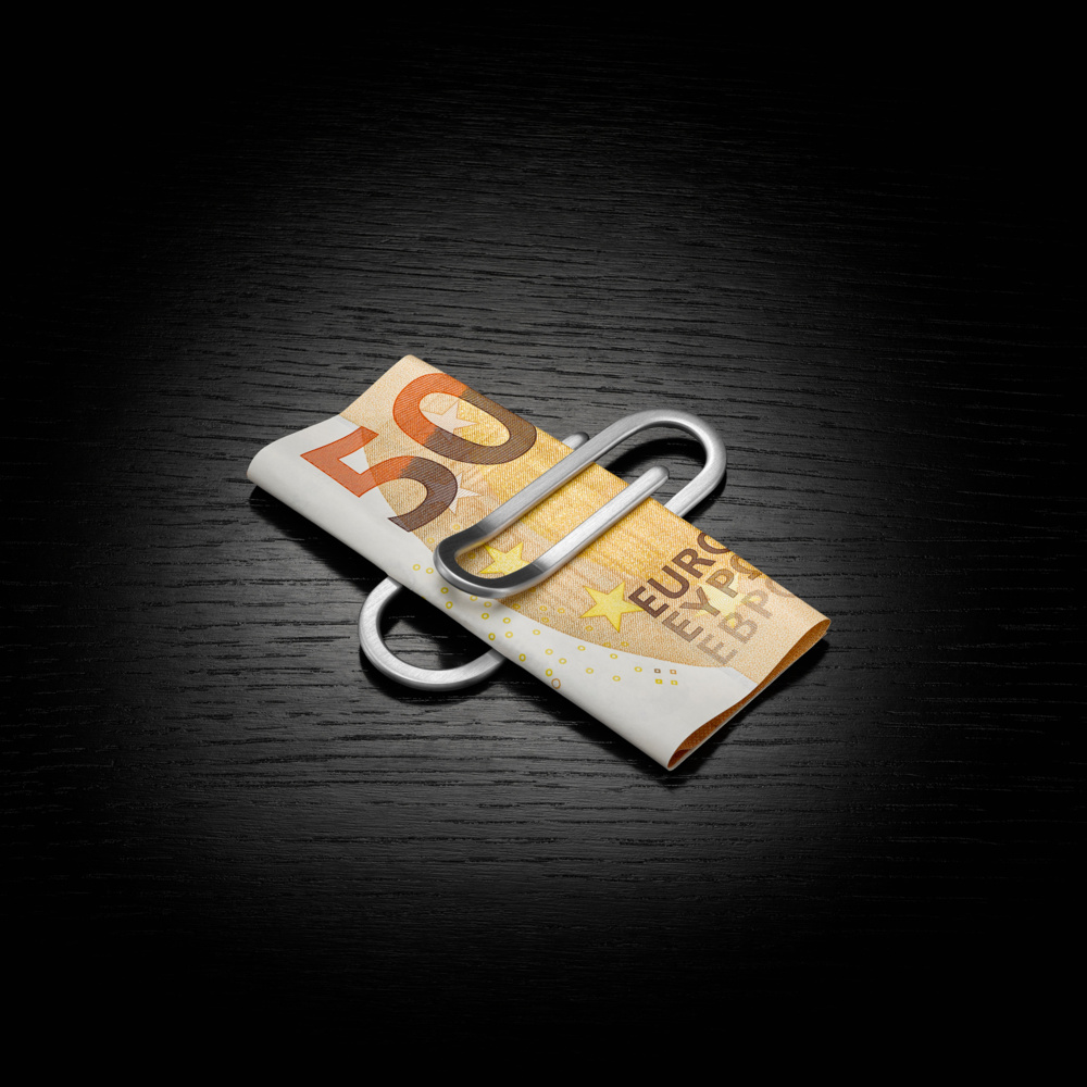 Silver money clip 925/1000