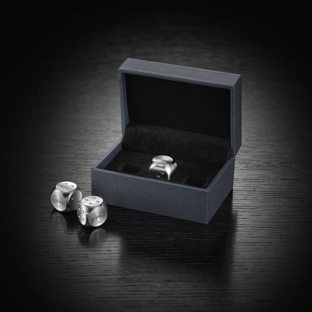 Set of 925/1000 silver cubes
