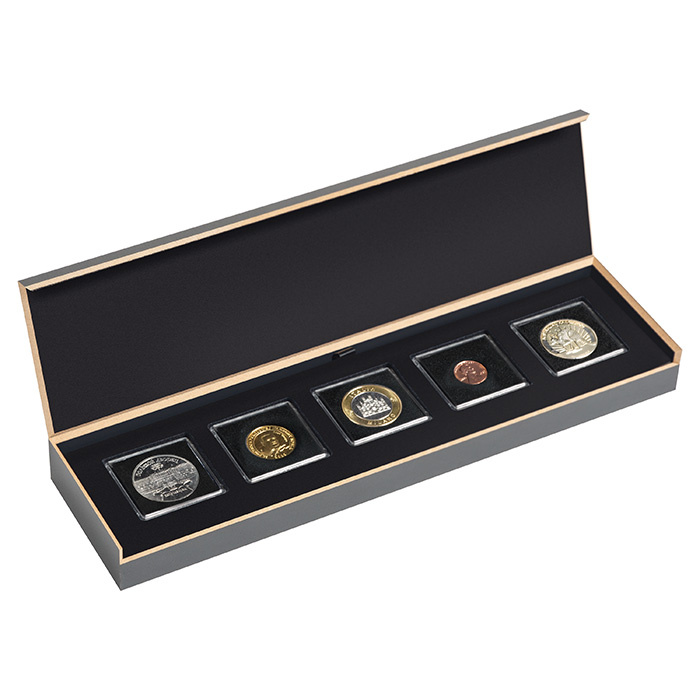 Coin case LUXOR 5x QUADRUM