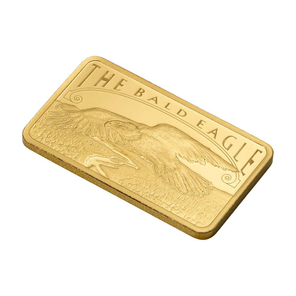 Pamp Fortuna Investment gold bar 5g - America the Free: Bald Eagle