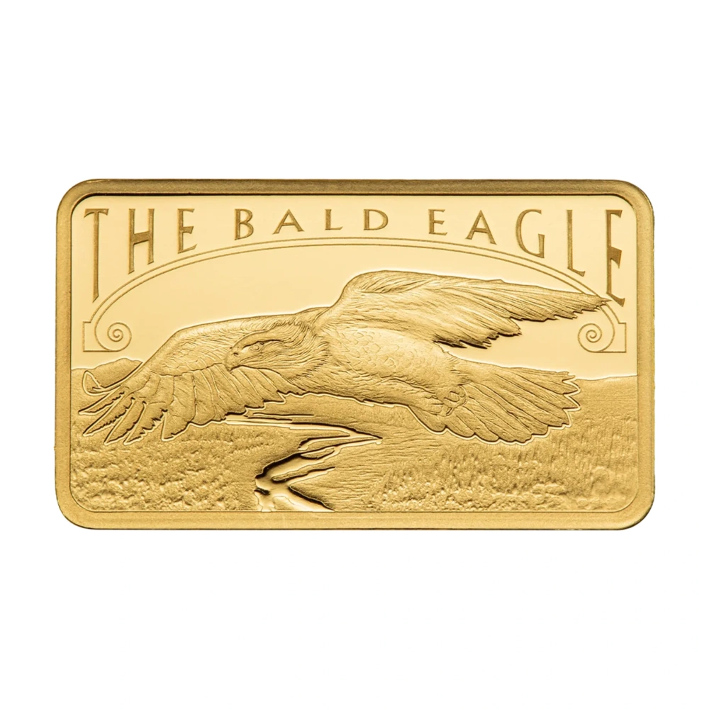 Pamp Fortuna Investment gold bar 5g - America the Free: Bald Eagle