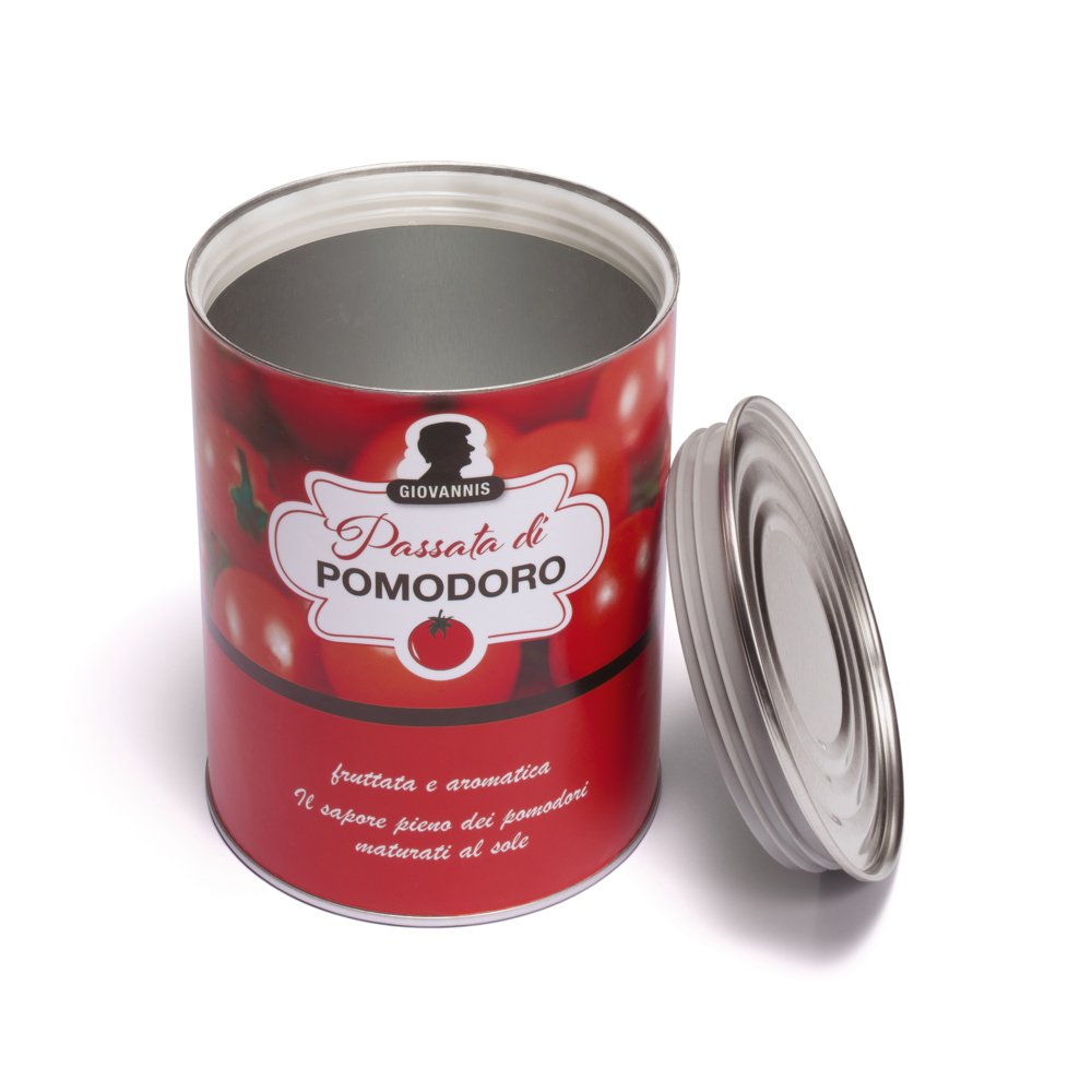 Leuchtturm plechovka Pomodoro na cennosti