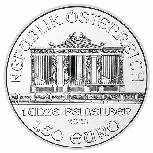 Plastic capsule for the Wiener Philharmoniker 1 oz coin - 1 pc.
