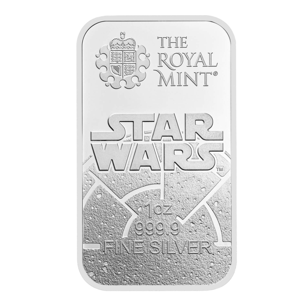 Star Wars™ Dark Side Silver Bar 1 oz