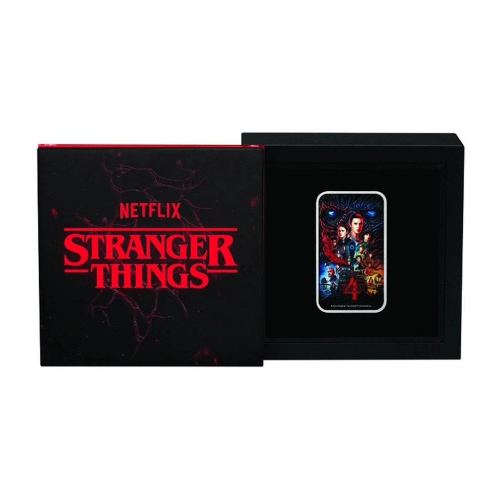 Stranger Things – Season 4 2026 1 oz Silver Rectangular Coin