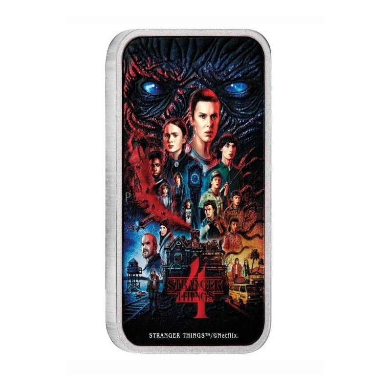Stranger Things – Season 4 2026 1 oz Silver Rectangular Coin