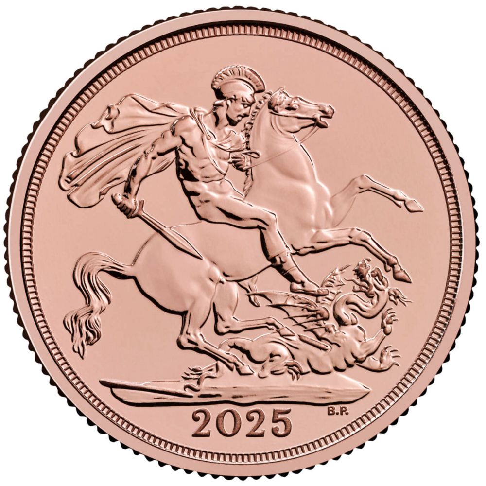 Gold coin Sovereign 2025 7.32g