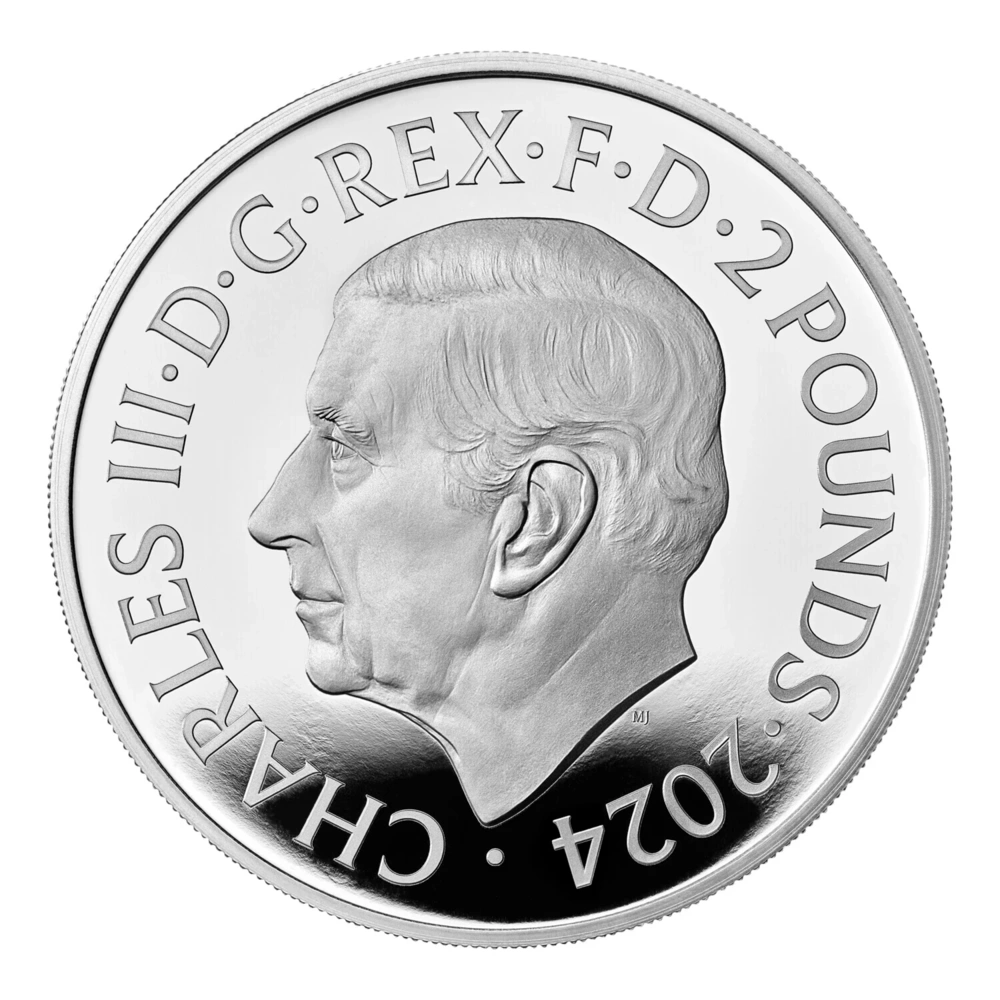 Robin Hood 1 Oz Silver Coin 2024