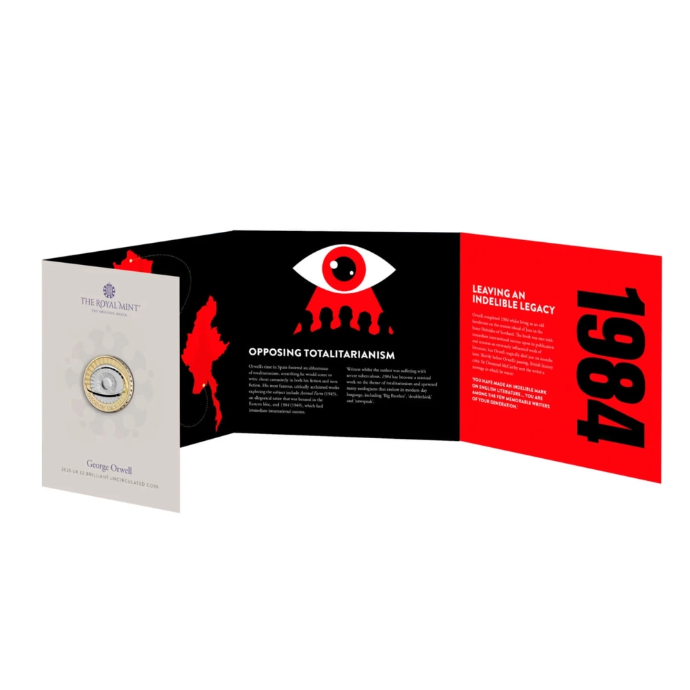 Mince George Orwell 2025 CuNi 12 g v blistru